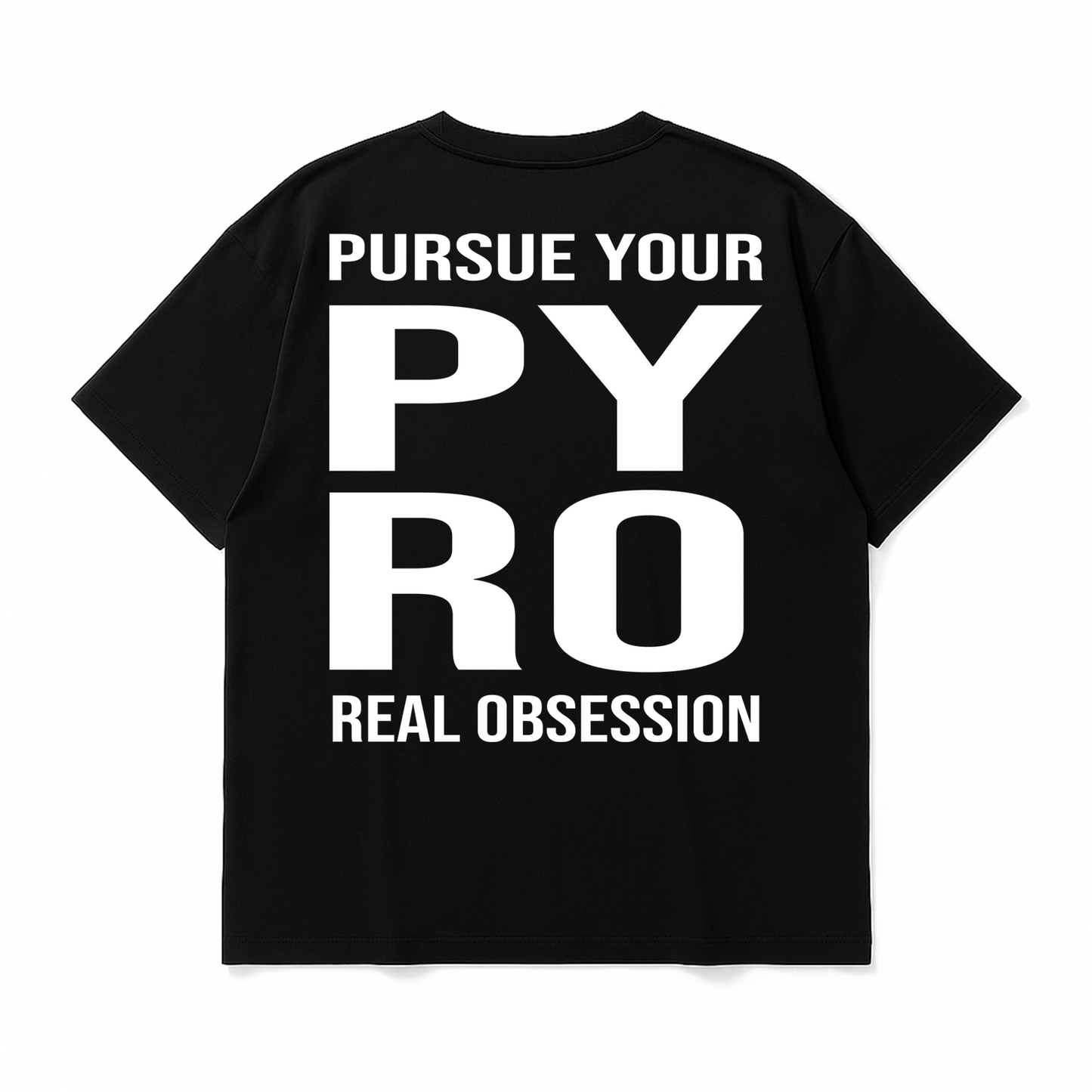 Black PYRO wear Oversized T-Shirt