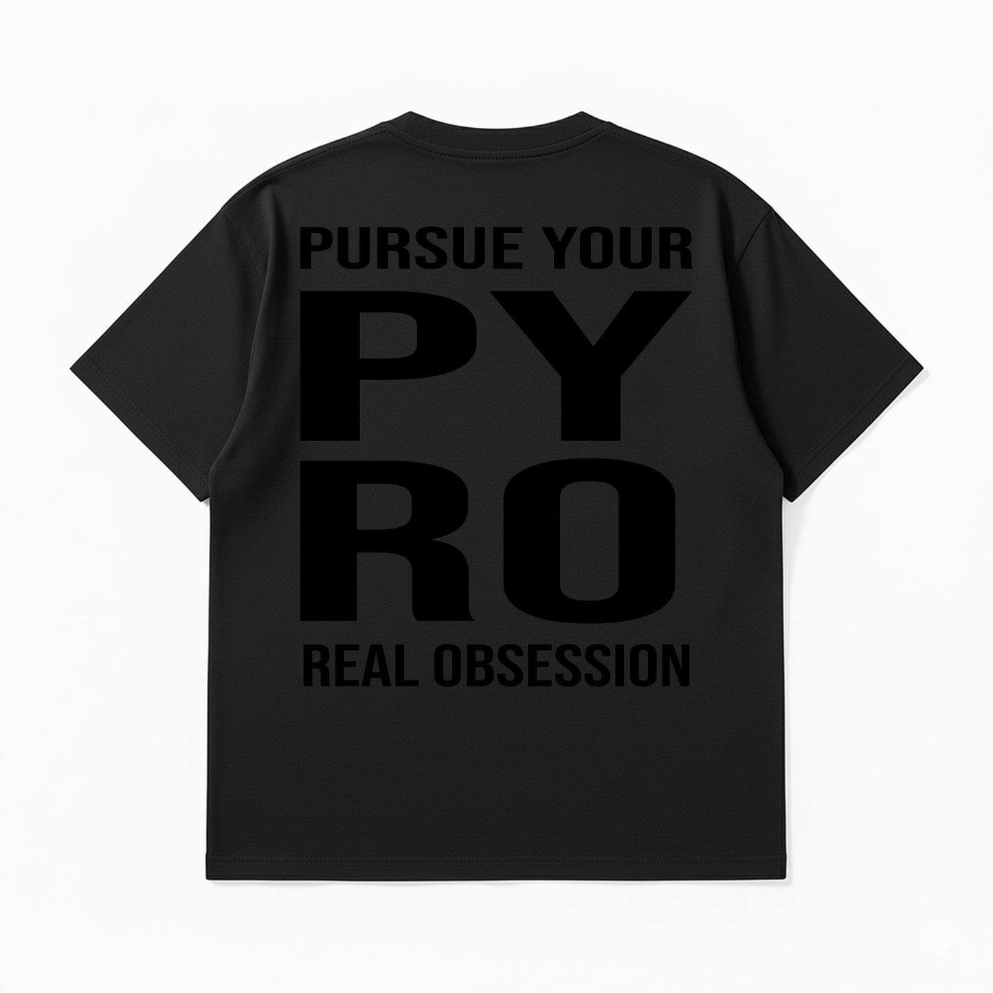 Grey PYRO wear Oversized T-Shirt