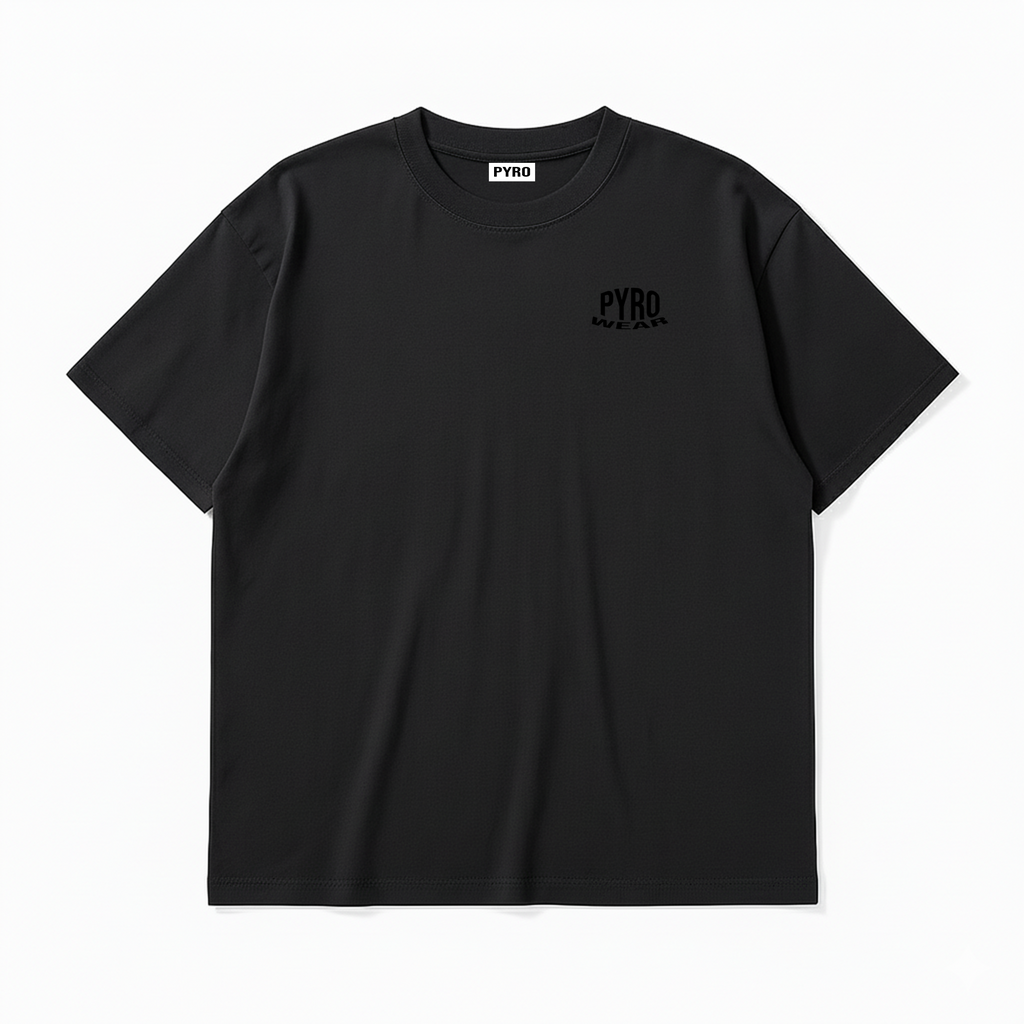 Grey PYRO WEAR Oversized T-Shirt